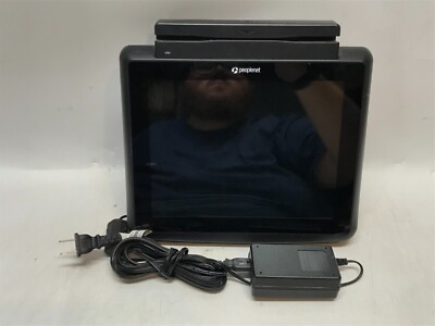 PeopleNet Posiflex KS-7410 10  Touch Screen POS Terminal w/Adapter for PARTS