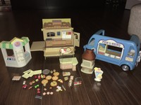 sylvanian families burger van
