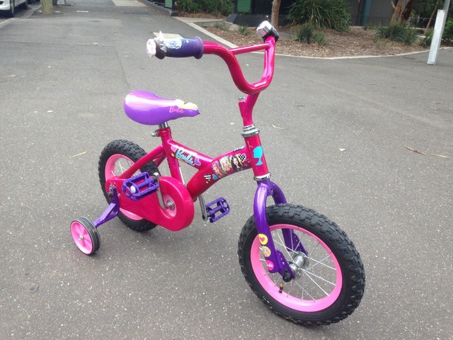 toddler barbie bike
