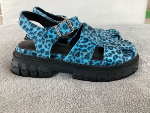 充実の品 Delia's By Dolls Kill NOSTALGIC GAMES PLATFORM SANDALS Blue 靴