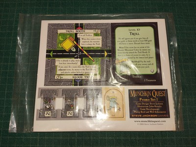 SJG Munchkin Quest Munchkin Quest Promo Set 1 Bag New