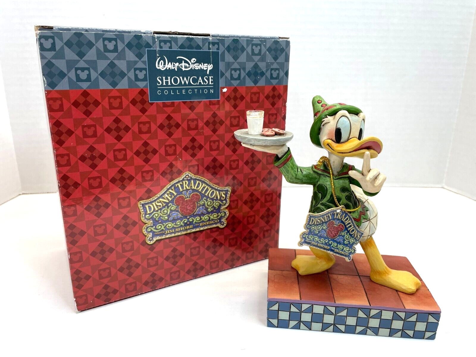 トラディション ディズニーショーケース ドナルドウィズチップ&amp