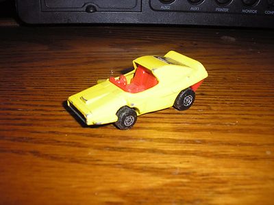 RARE Vintage Matchbox Superfast Lesney No. 58 Woosh-n-Push Yellow #2