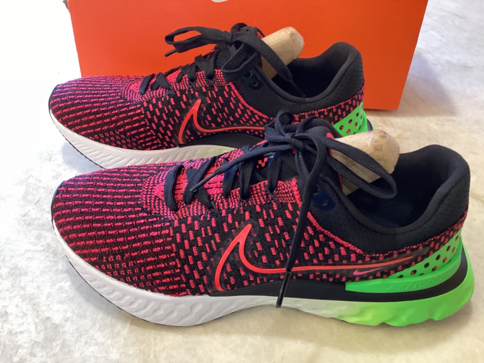 nike react infinity flyknit red