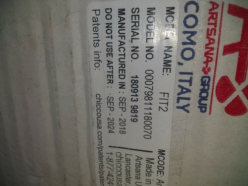 Chicco Fit2 Rear-Facing Infant & Toddler Car Seat & Base - alto