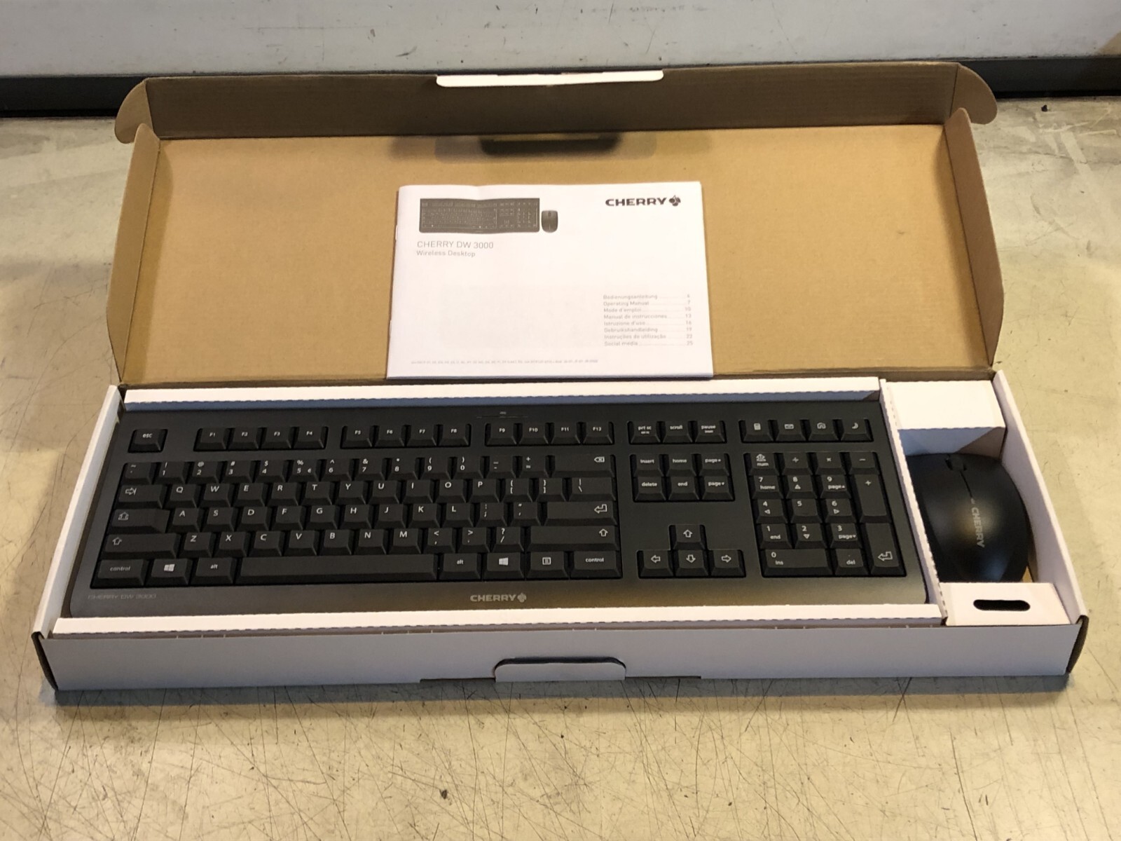 cherry dw 3000 wireless keyboard and mouse