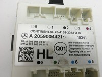 Mercedes X253 15-19 Steuergerät SG Türmodul Links Hinten Mercedes X253 15-19 14.09.2015 A2059004421... Vorschau 2