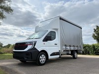 Renault Trucks UK Master 3.5T dCi 150 Chassis Cab Red Curtainsider Heavy Duty Em