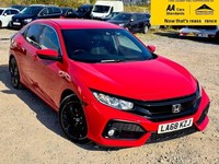 2019 Honda Civic 1.6 i-DTEC SR Hatchback 5dr Diesel Auto Euro 6 (s/s) (120 ps) H