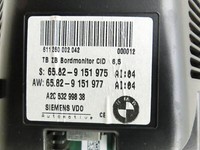 BMW E61 520D LCi 07-10 2,0D 120KW Kombiinstrument Tacho CID 6.5 Zoll BMW E61 520D LCi 07-10 27.11.2007 9151975... Vorschau 7