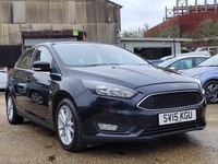 2015 Ford Focus 1.6 125 Zetec 5dr Powershift HATCHBACK Petrol Automatic