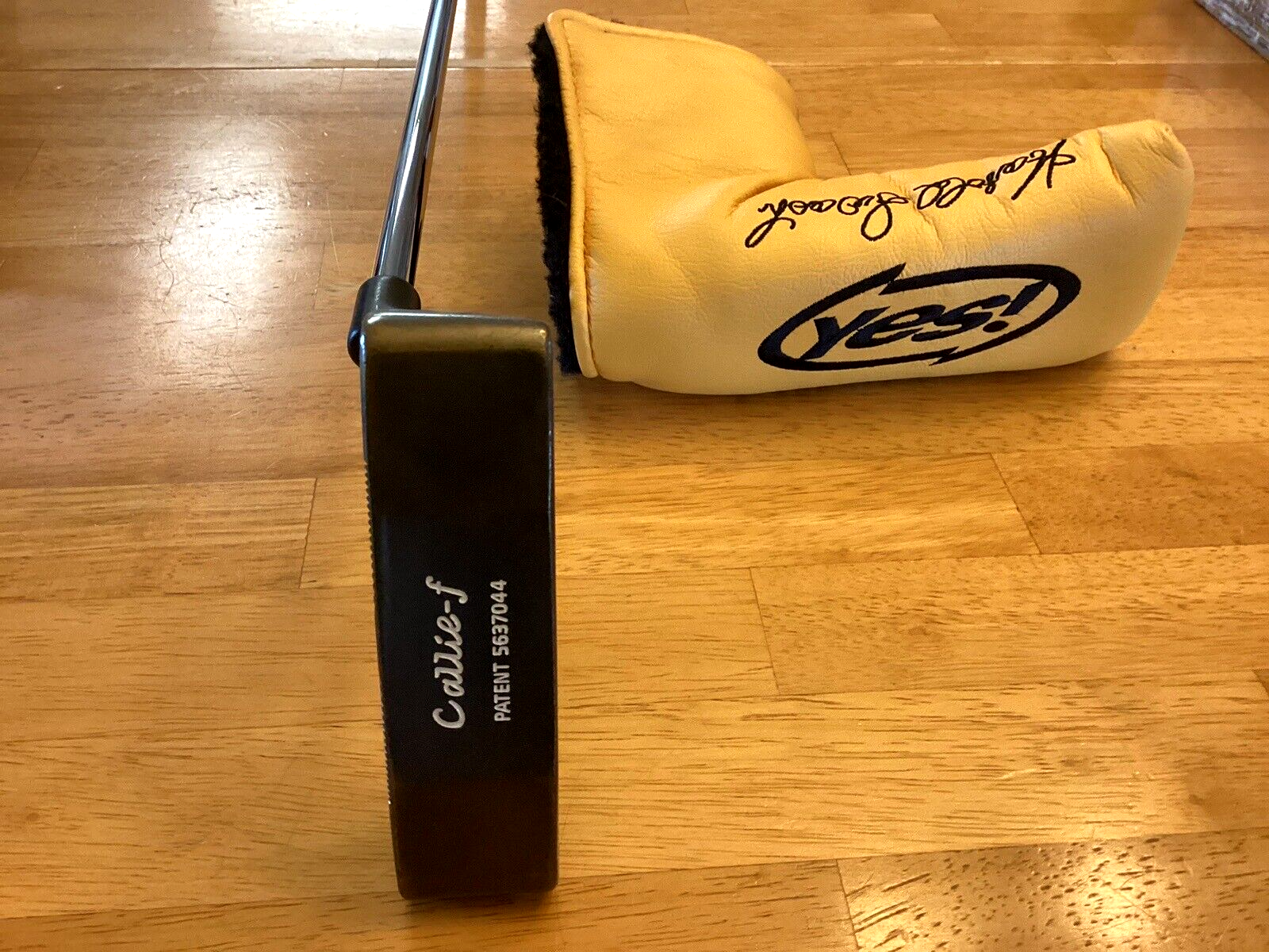 Yes Callie-F forged Swash Design Putter - 32.75 Inches - Head Cover Included- RH