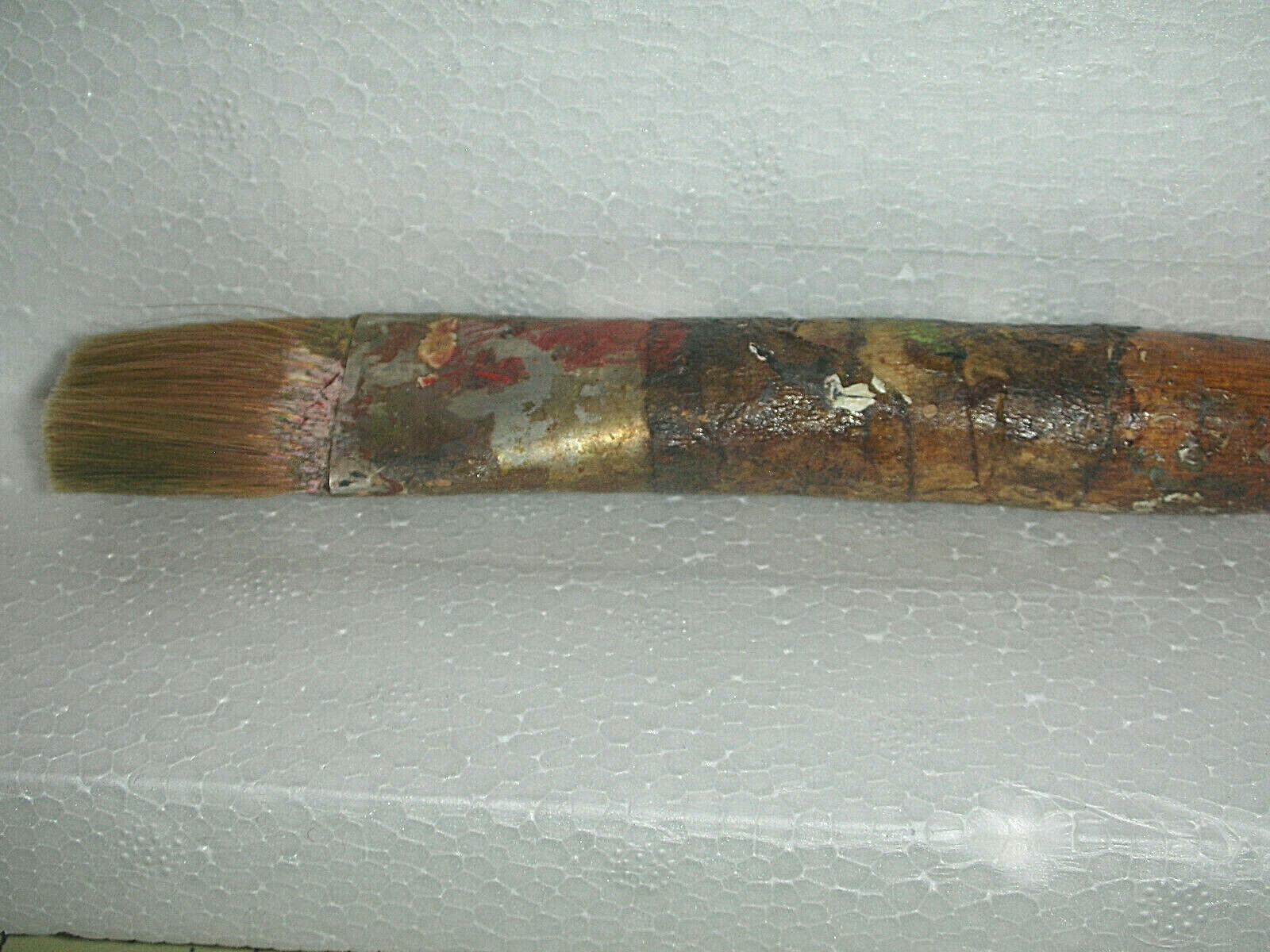 Antique Vintage Artist's Paint Brush 13 1/2