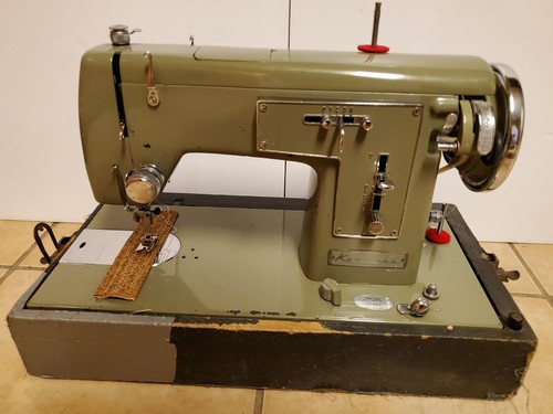Vintage Sears Kenmore Sewing Machine 158.461 Avocado | eBay