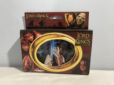 Lord Of The Rings Tin Two Deck Playing Cards The Two Tower New NIB Complete