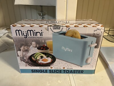 MyMini Single Slice Toaster, Aqua MWSST1AQ