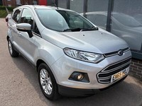 2016 Ford Ecosport 1.0T EcoBoost Zetec 2WD Euro 6 (s/s) 5dr HATCHBACK Petrol Man