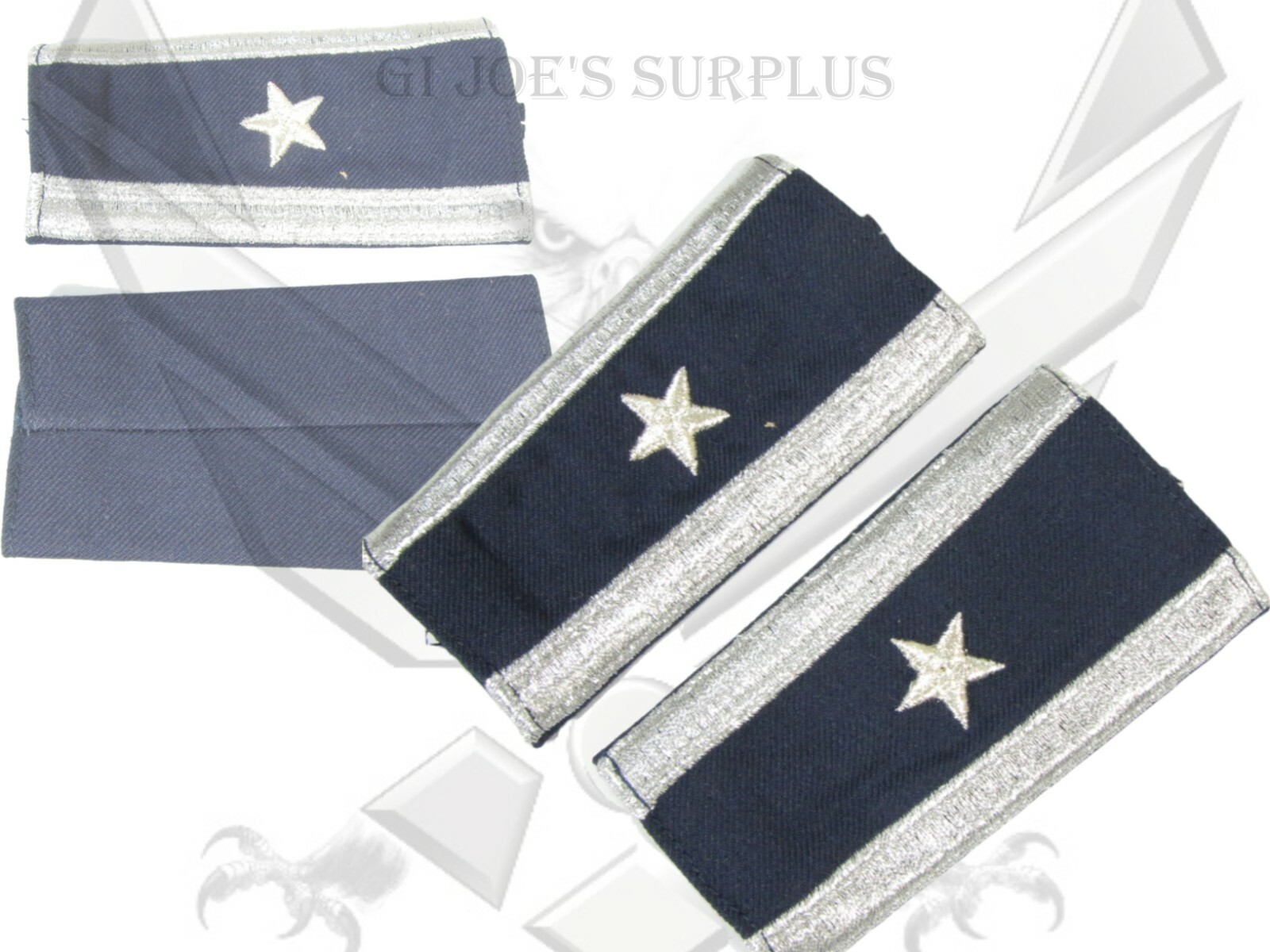 Pair NOS New USAF Air Force 1-Star General Long Shoulder