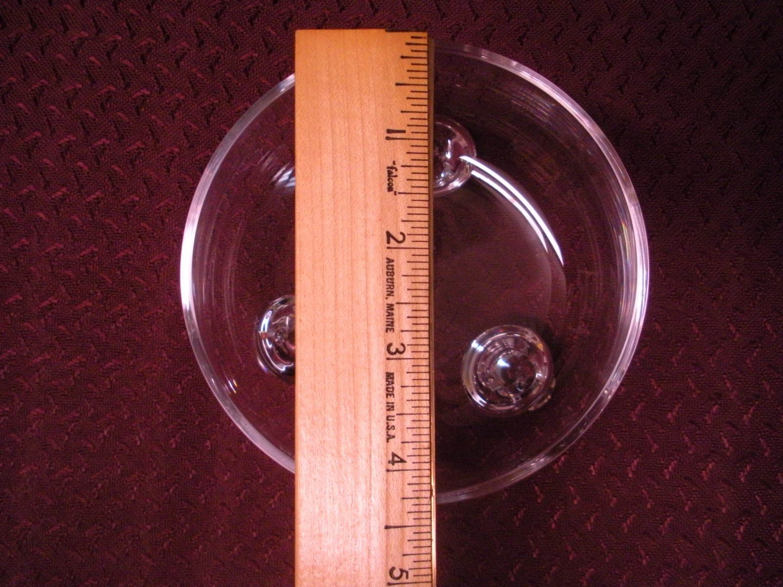 Pinehurst Golf Course 2006 Crystal Footed Bowl Women's Member Guest