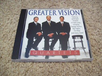 Greater Vision - Quartets CD *RARE* (Gerald Wolfe) George Younce Rex Nelon MORE!