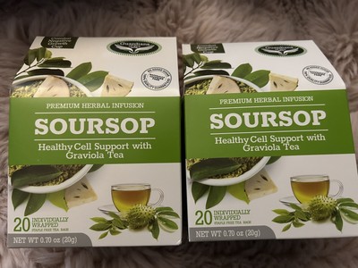 LOT OF 2 Boxes- Guardians of Tea Soursop Tea