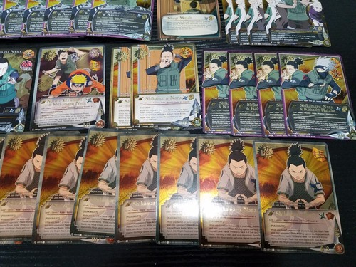 Naruto Cards - Shikamaru Nara - Super Rare Promo Foil Rare Lot