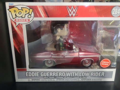 Eddie Guerrero with Low Rider Gamestop Exclusive WWE Funko