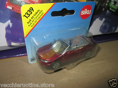 Siku 1339 Audi A4 a 4 Cabrio Cabriolet Escala 1/50 Scale Die Cast