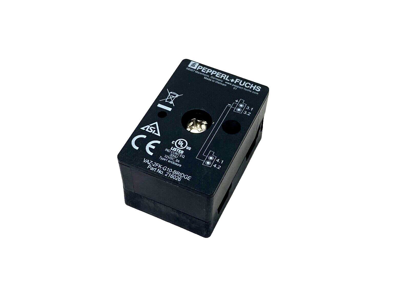 txt シリアル Pepperl+Fuchs 216026 AS-Interface Splitter Box VAZ-2FK-G10