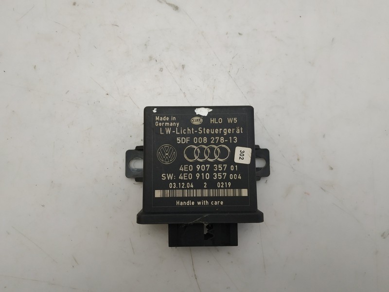Audi A8 2003 D3 4e2 4e8 ContrÃ´Le Phare UnitÃ© 4e0907357