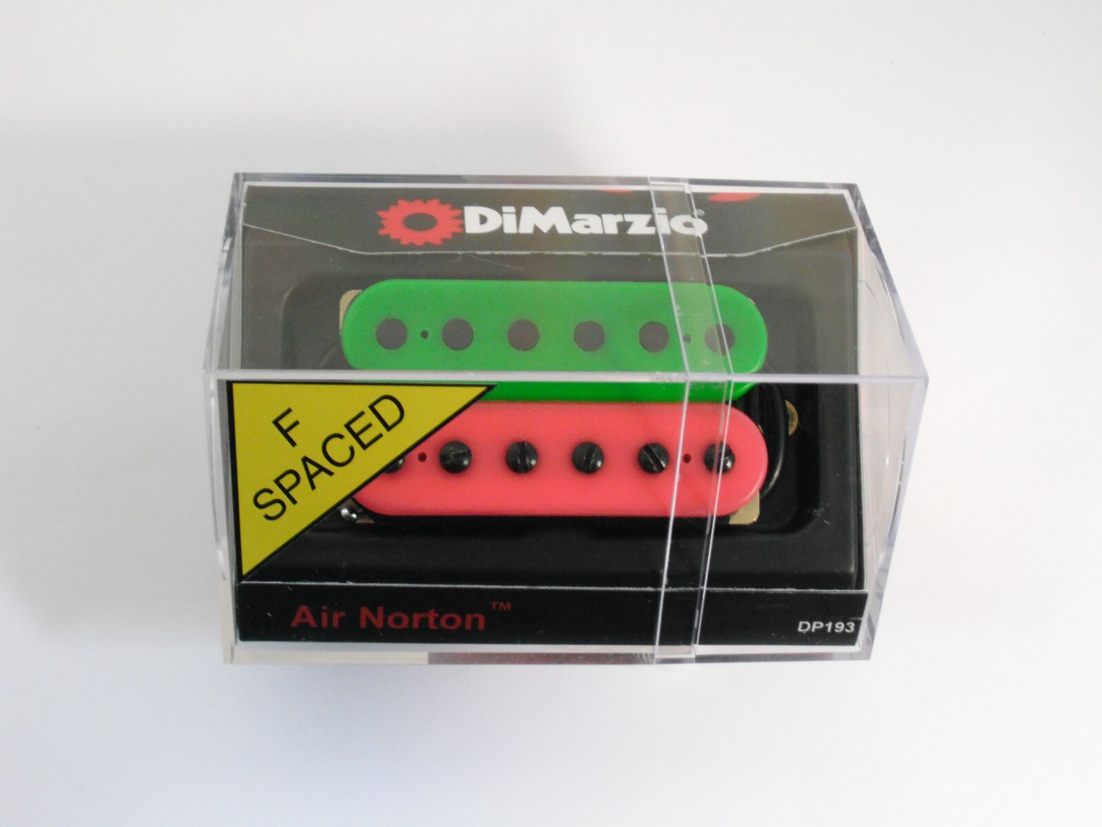 DiMarzio F-spaced Air Norton Humbucker Pink/Green W/Black