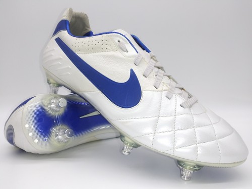 Nike Mens Rare Tiempo Legend IV SG 454330 140 White Blue