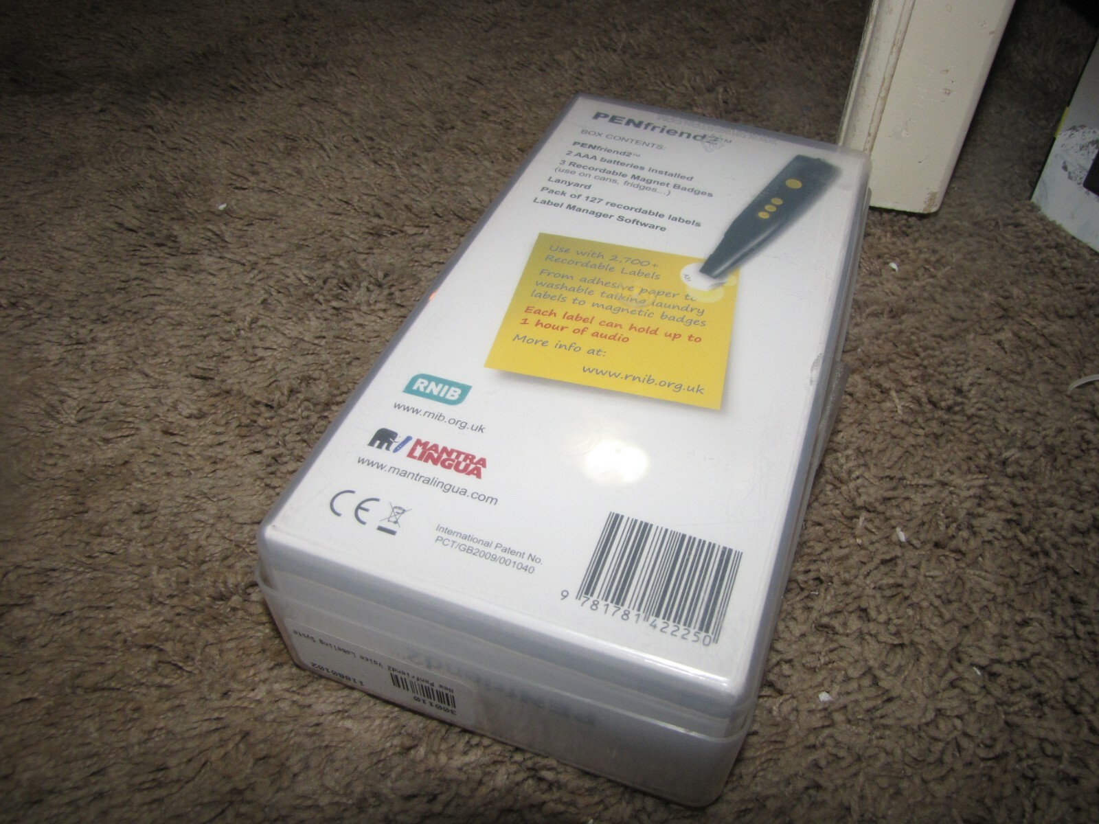 NEW *PENfriend2* Pen Friend 2 Voice Labeling System RNIB