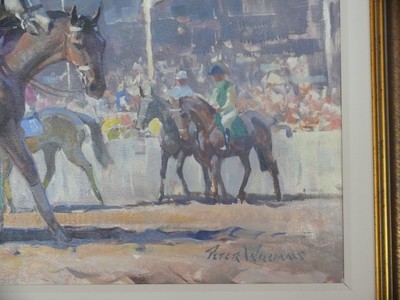 Peter Williams Original of Pat Day Kentucky Derby