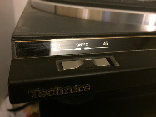 Technics SL-BD20 Semi Automatic Turntable Works w-Original Manual