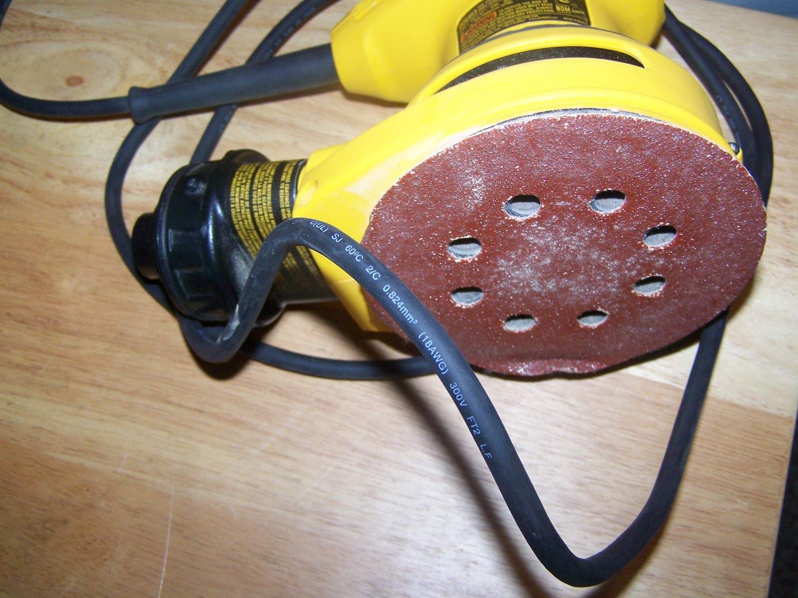 DEWALT ORBITAL SANDER D26453K HARD CASE * FULLY LOADED SET * WITH METAL LATCHES