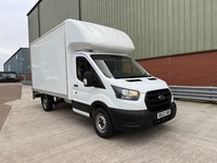 2022 Ford Transit 350 2.0 EcoBlue 130ps Chassis Cab Luton Box van tail lift 2022