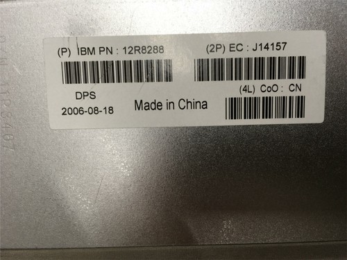 Lot of 5 IBM P/N 12R8288 Motor Scroll Card Assembly From System Z9