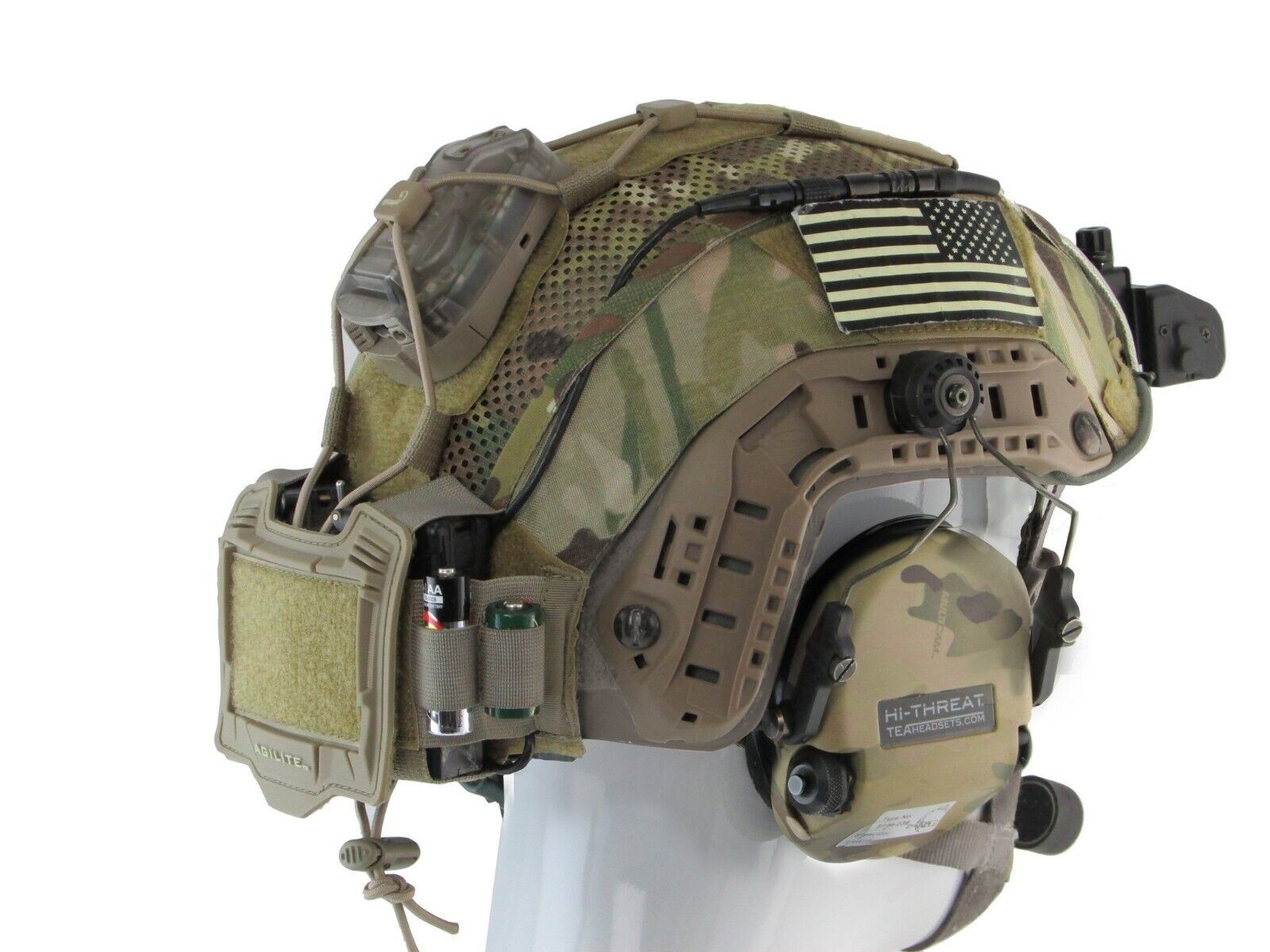 AGILITE ヘルメットカバー FASTヘルメット SF/MT対応 [ ミリタリーショップ レプマート / AGILITE ヘルメットカバー