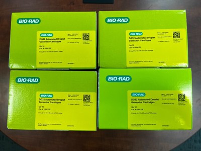 NEW SEALED IN BOX DG32 Automated Droplet Generator Cartridges #1864108