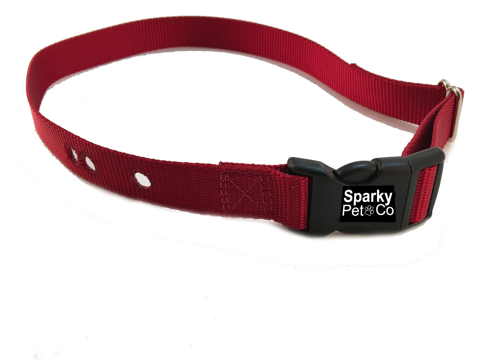 Sparky PetCo Dog Bark Replacement 1" Collar with 3 precut holes 8 Colors eBay