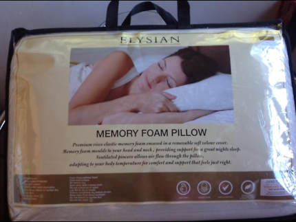 elysian memory foam pillow