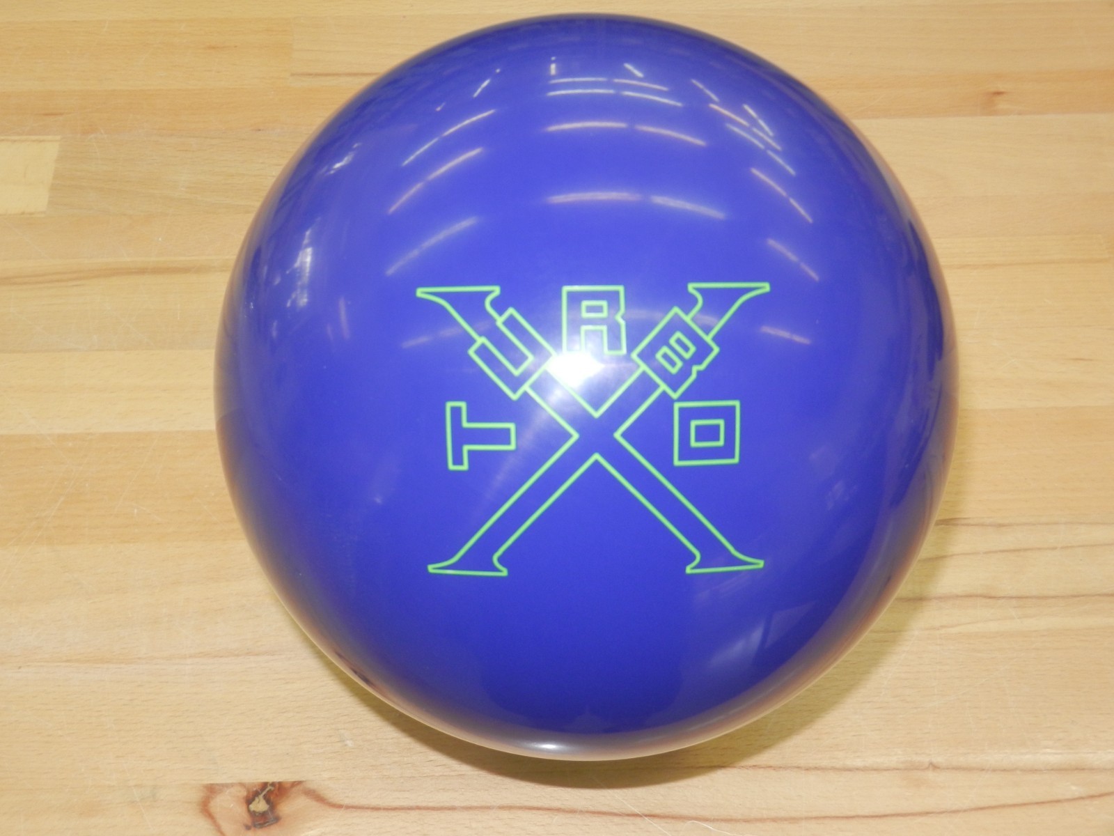 NIB 14# Ebonite Turbo X Bowling Ball - 14.3/1-2