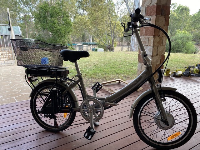 Folding Electric Bike  Womens Bicycles  Gumtree Australia Logan Area  Jimboomba  1247833777