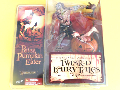 McFarlane Monsters Twisty Fairy Tales-Peter Pumpkin Eater,NIB-2005