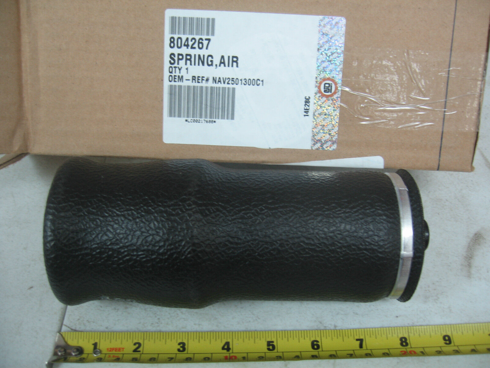 Cab Air Spring PAI# 804267 Ref# Firestone 7081 Airide 1101 Cab Air Spring PAI# 804267 Ref# Firestone 7081 Airide 1101