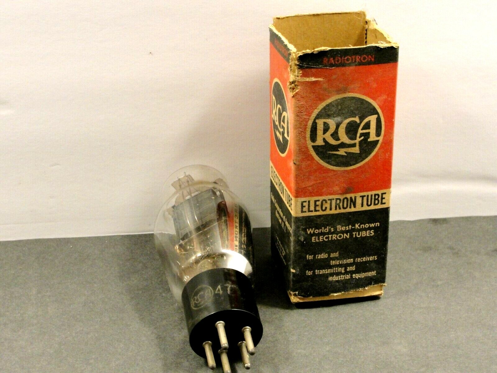NOS Antique 1930's RCA Cunningham Type 47 Radio Vacuum Tube