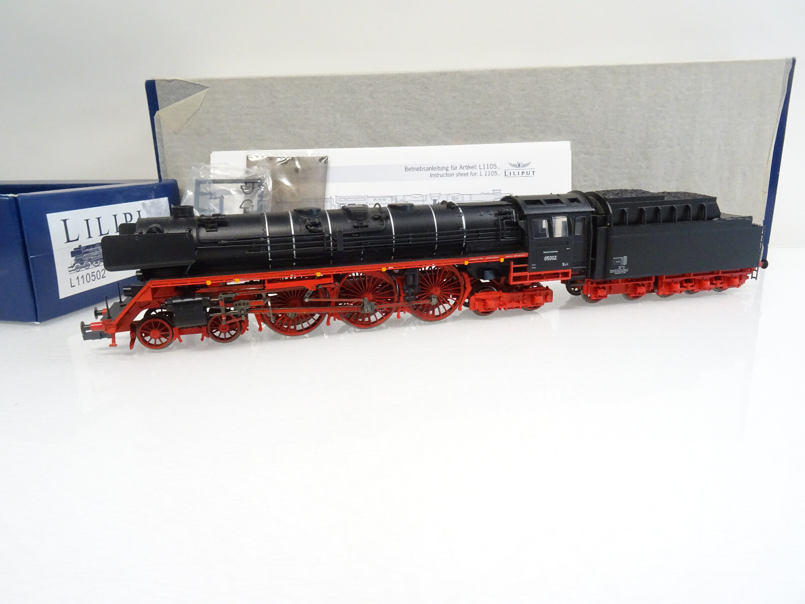 Liliput H0 110502 Dampflok BR 05 002 der DB in OVP LE2400 | eBay
