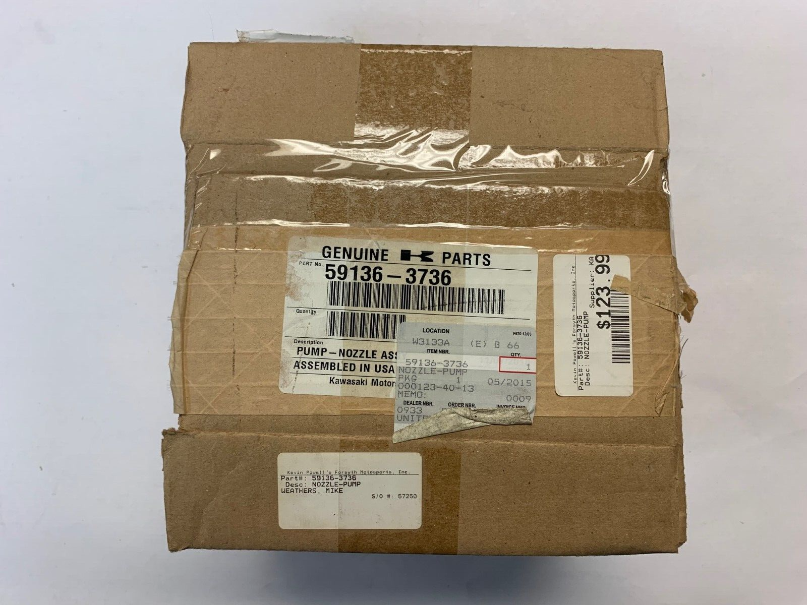 Kawasaki ZXI 1100 #59136-373 PWC Jetski OEM Propulsion Jet Kawasaki ZXI 1100 #59136-373 PWC Jetski OEM Propulsion Jet