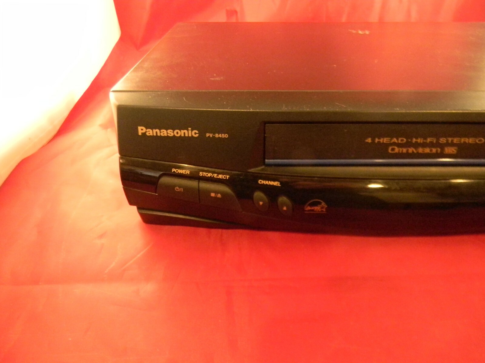 Panasonic PV-8450 VCR L@@K!!! Works Great !!!